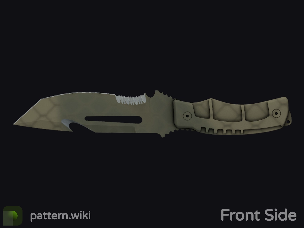 Survival Knife Safari Mesh seed 566