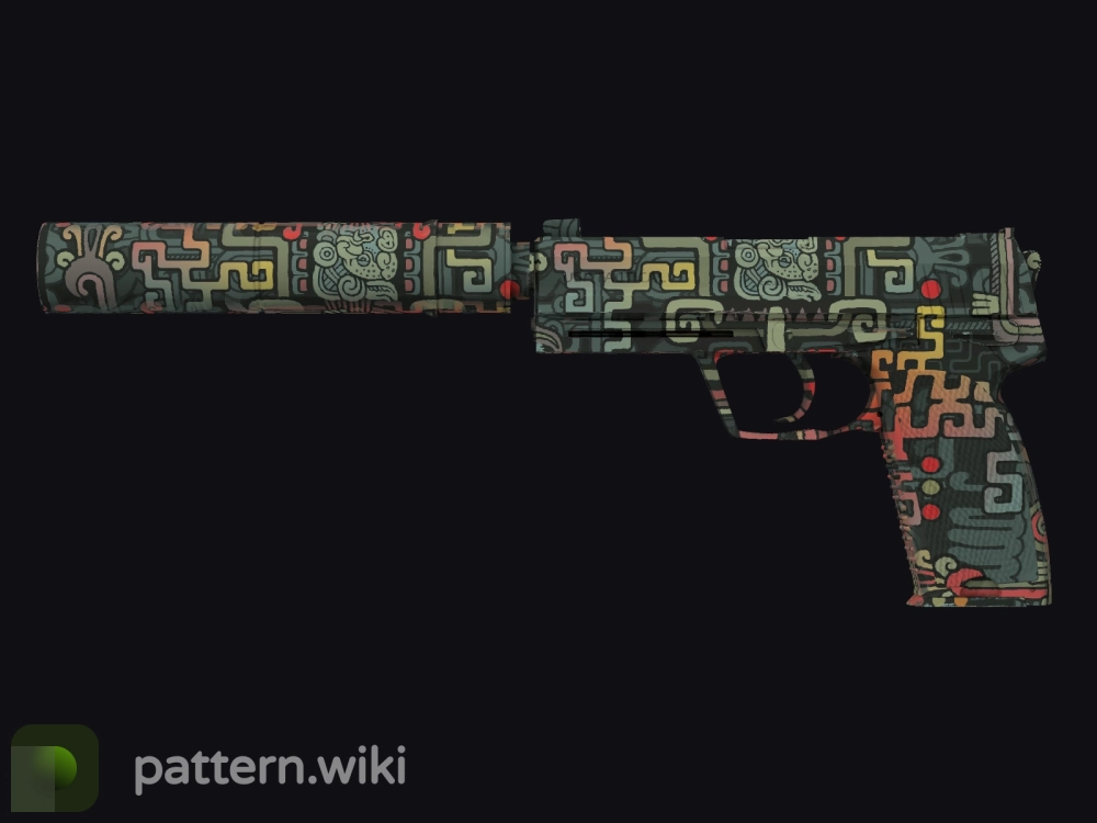 USP-S Ancient Visions seed 475