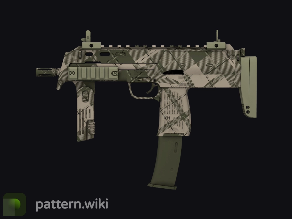 MP7 Olive Plaid seed 937