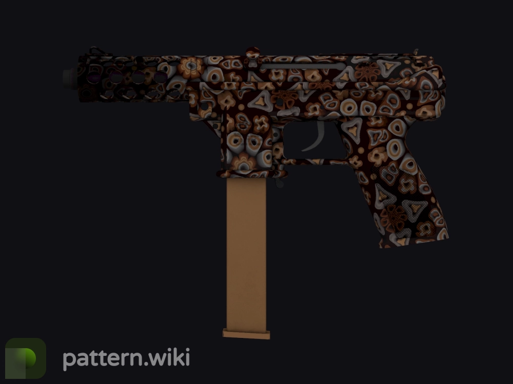 Tec-9 Orange Murano seed 497