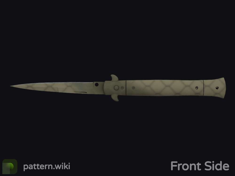 Stiletto Knife Safari Mesh seed 138