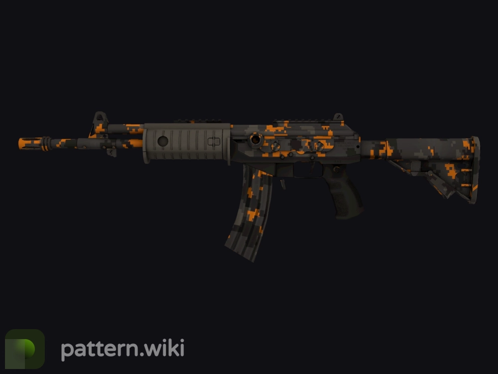 Galil AR Orange DDPAT seed 157