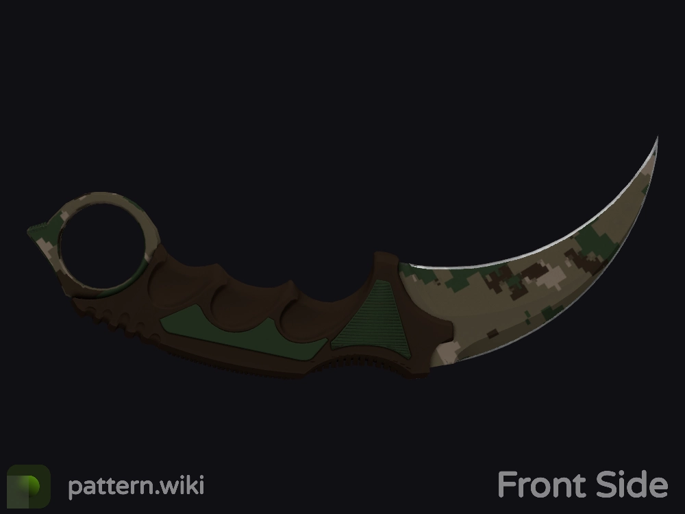 Karambit Forest DDPAT seed 830