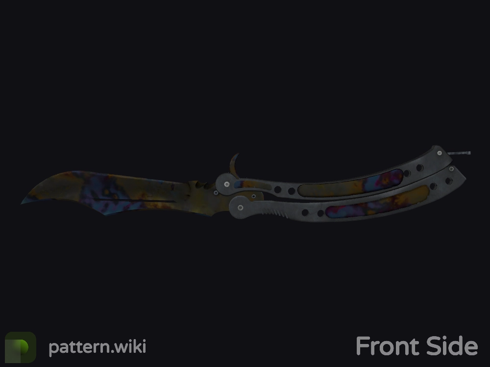 Butterfly Knife Case Hardened seed 481