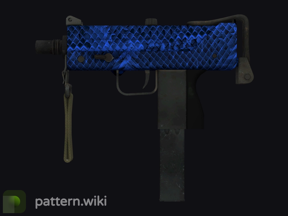 MAC-10 Lapis Gator seed 569