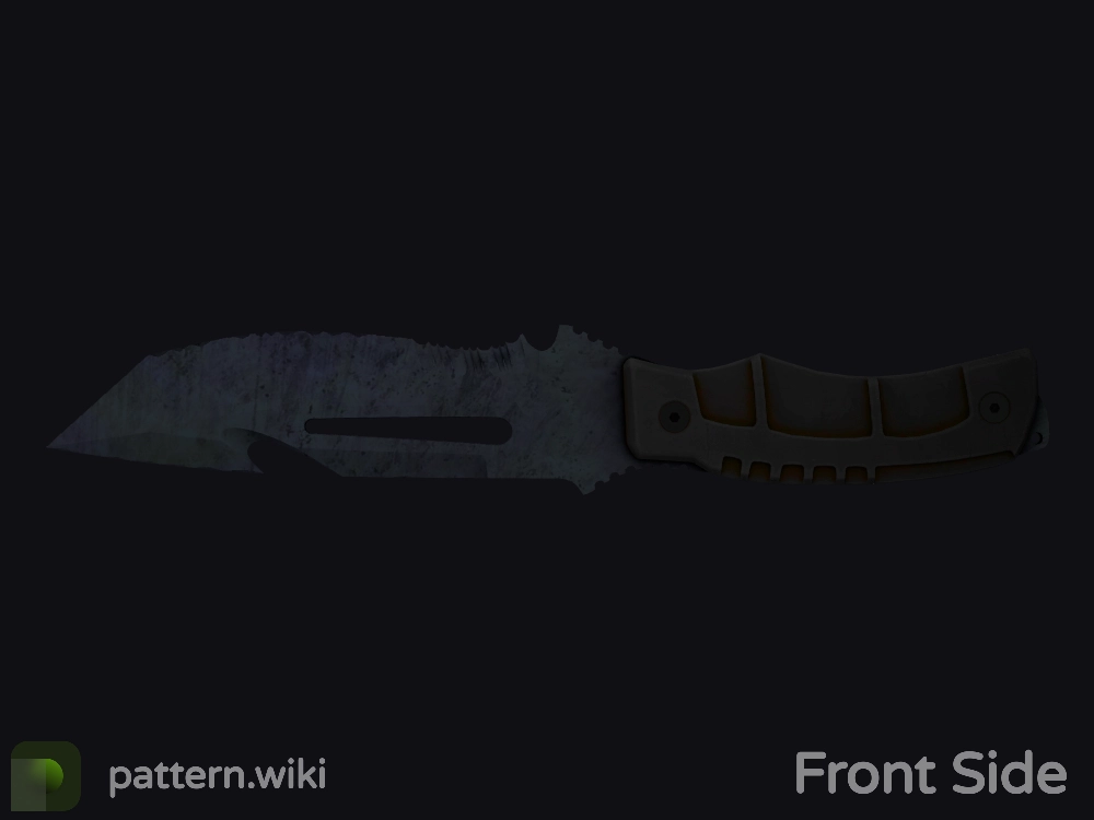 Survival Knife Blue Steel seed 404