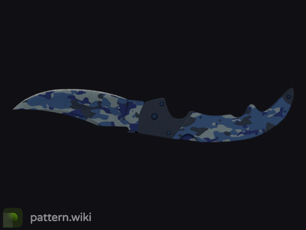 Falchion Knife Bright Water seed 343