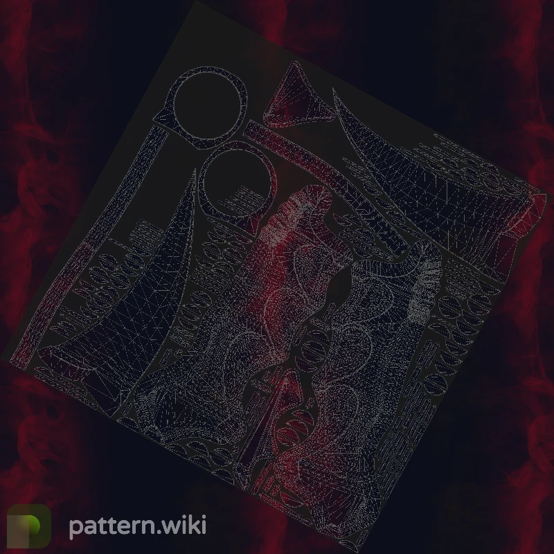 Karambit Doppler seed 484 pattern template