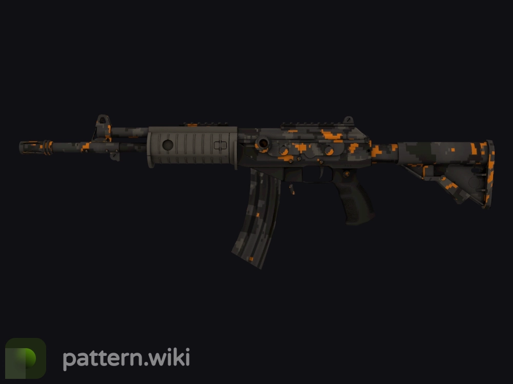 Galil AR Orange DDPAT seed 73