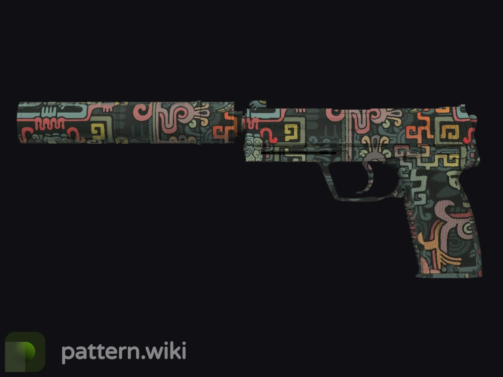 USP-S Ancient Visions seed 437