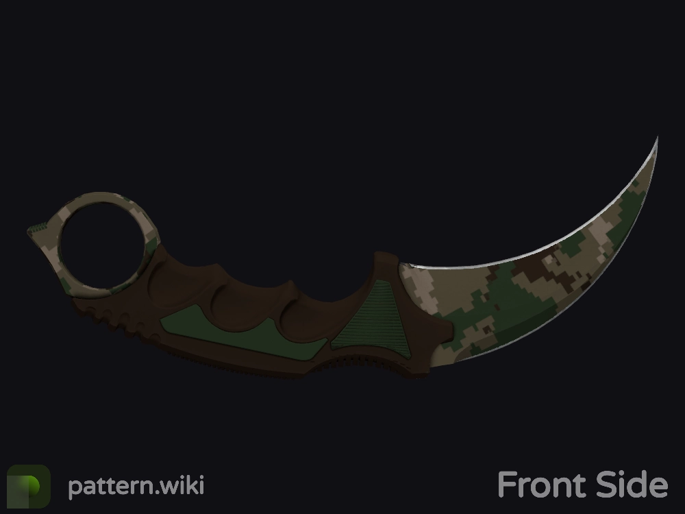 Karambit Forest DDPAT seed 709