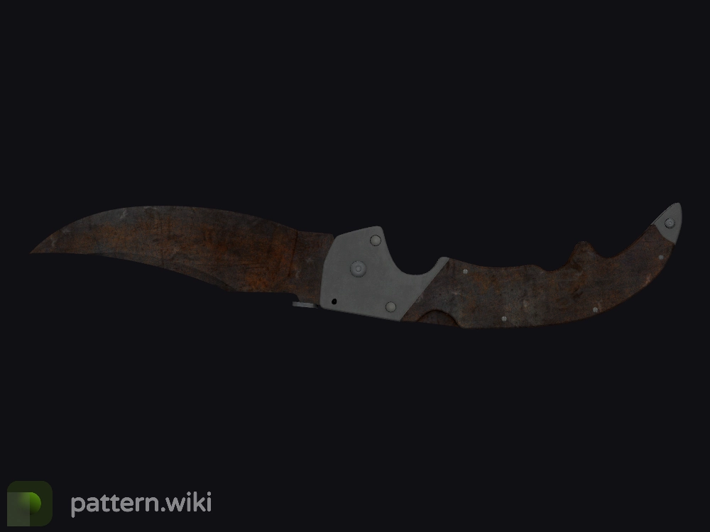 Falchion Knife Rust Coat seed 590