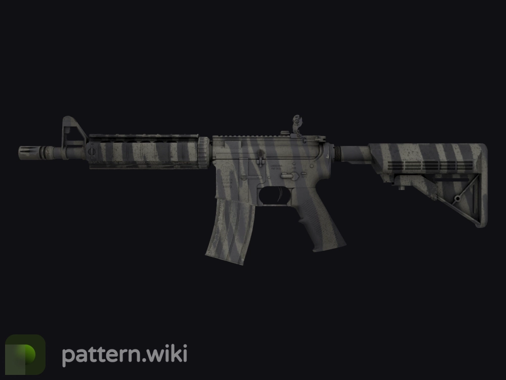 M4A4 Faded Zebra seed 922