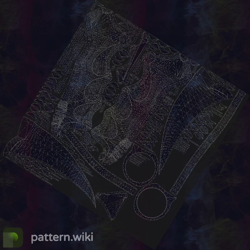 Karambit Doppler seed 617 pattern template