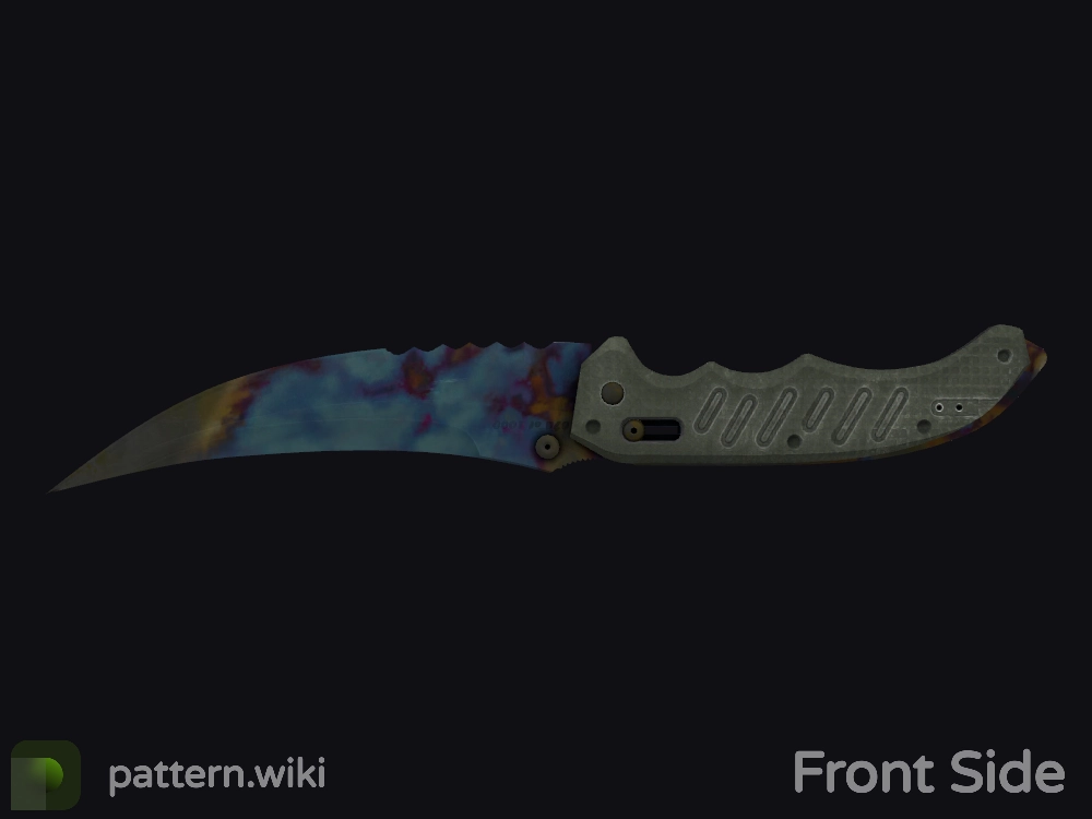 Flip Knife Case Hardened seed 428