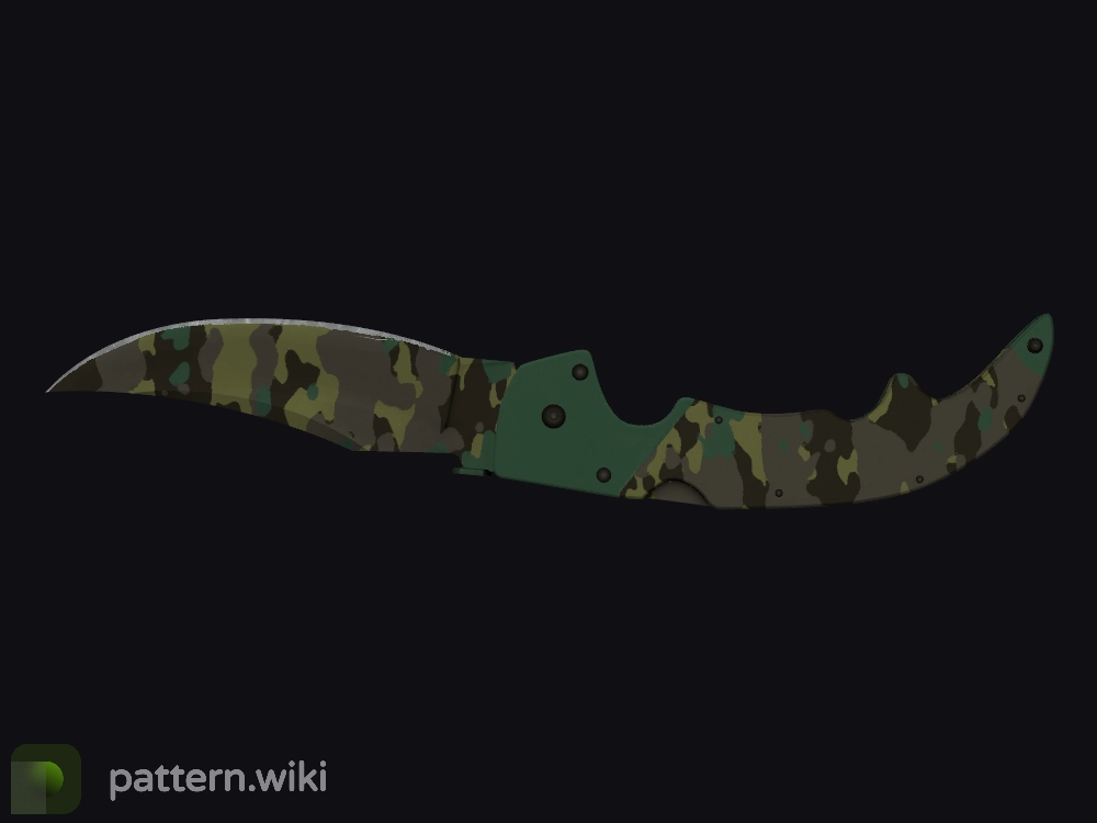 Falchion Knife Boreal Forest seed 549