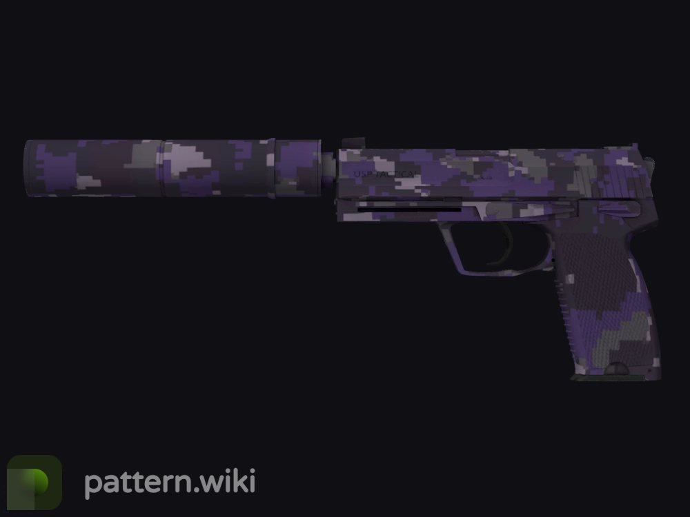 USP-S Purple DDPAT seed 391