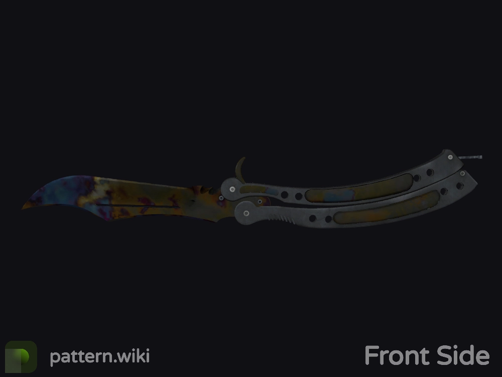 Butterfly Knife Case Hardened seed 54