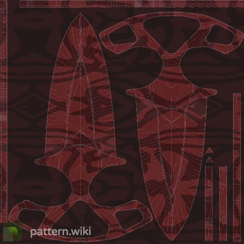 Shadow Daggers Slaughter seed 615 pattern template