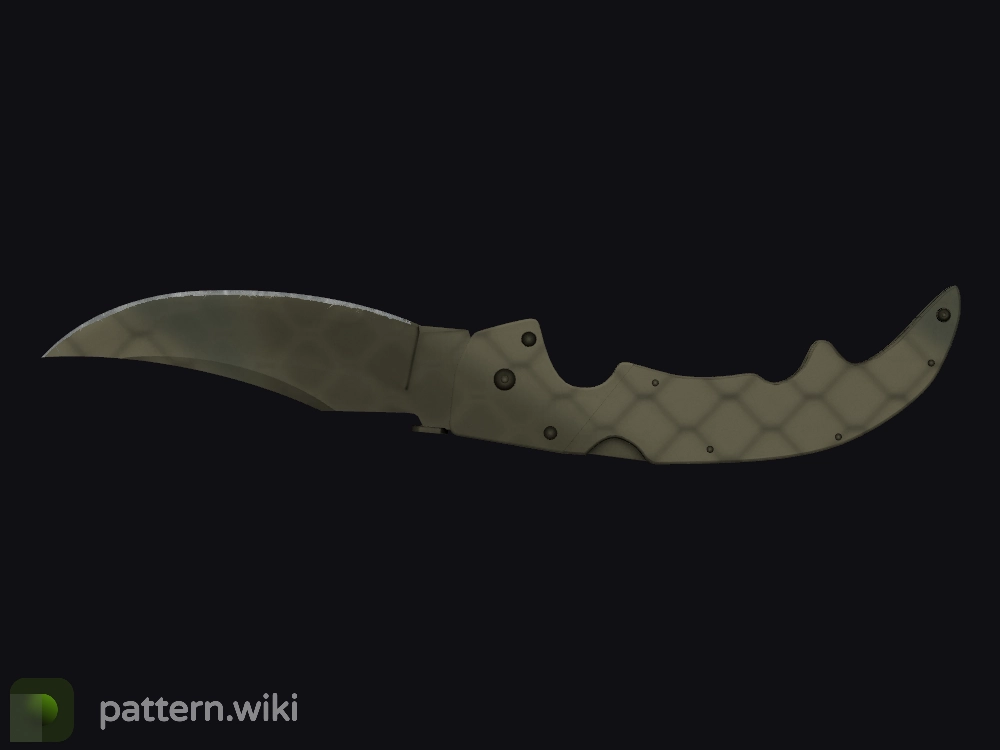 Falchion Knife Safari Mesh seed 119