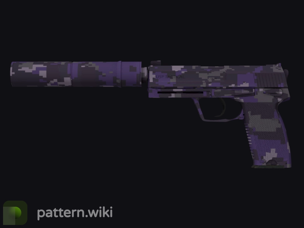 USP-S Purple DDPAT seed 784