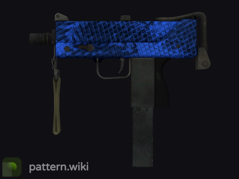 MAC-10 Lapis Gator seed 293