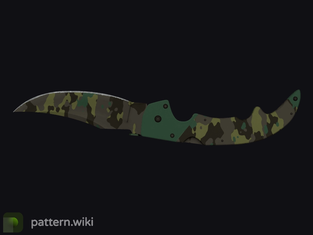 Falchion Knife Boreal Forest seed 414