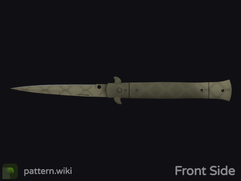 Stiletto Knife Safari Mesh seed 674