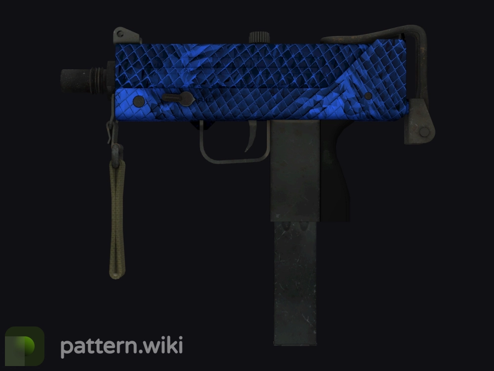 MAC-10 Lapis Gator seed 4