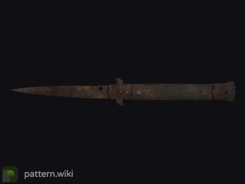 Stiletto Knife Rust Coat seed 940