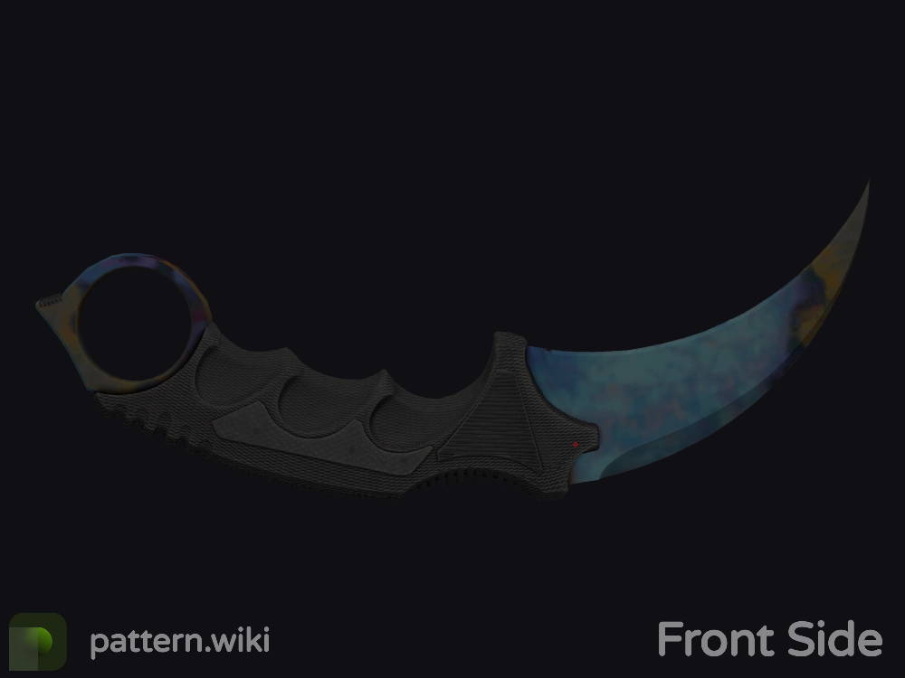 Karambit Case Hardened seed 74