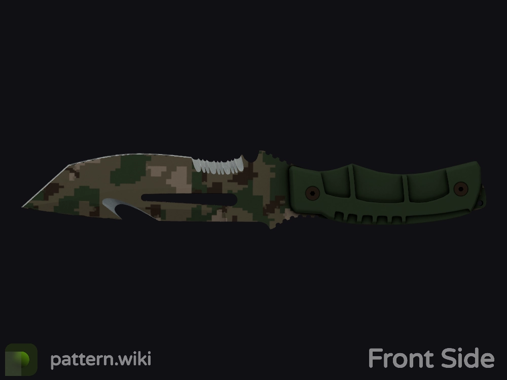 Survival Knife Forest DDPAT seed 277