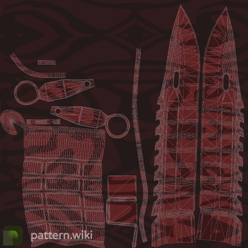 M9 Bayonet Slaughter seed 420 pattern template