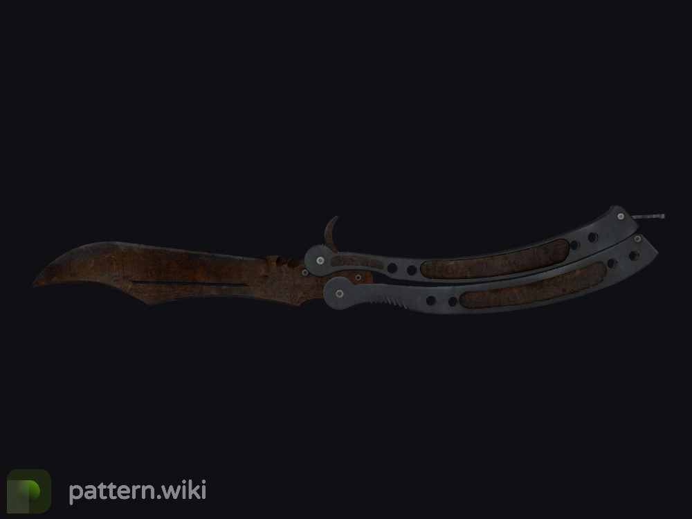 Butterfly Knife Rust Coat seed 590