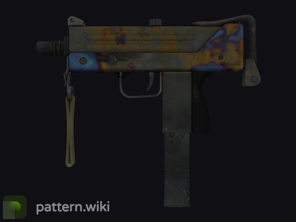 MAC-10 Case Hardened seed 888