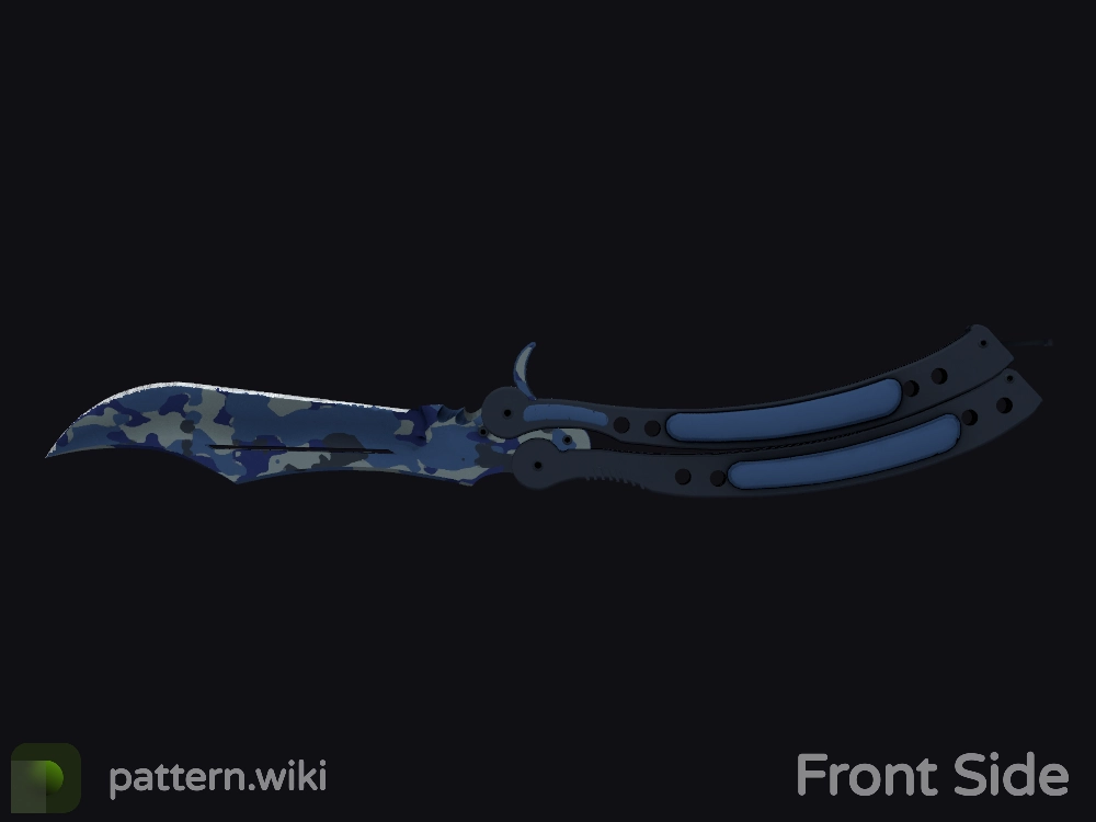 Butterfly Knife Bright Water seed 583