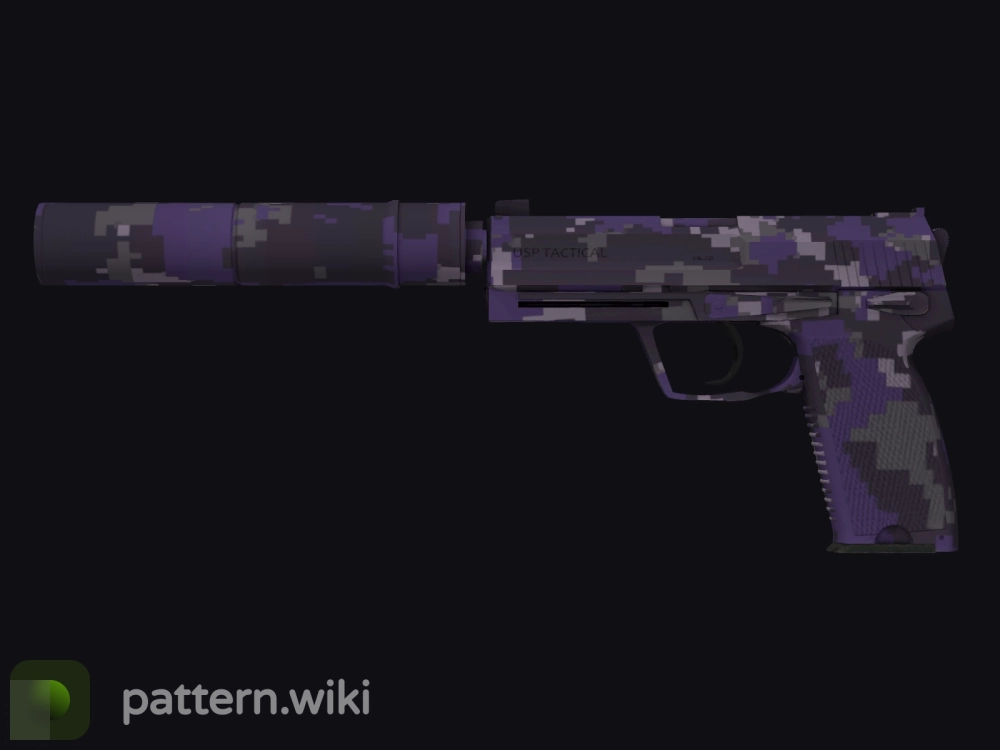 USP-S Purple DDPAT seed 278