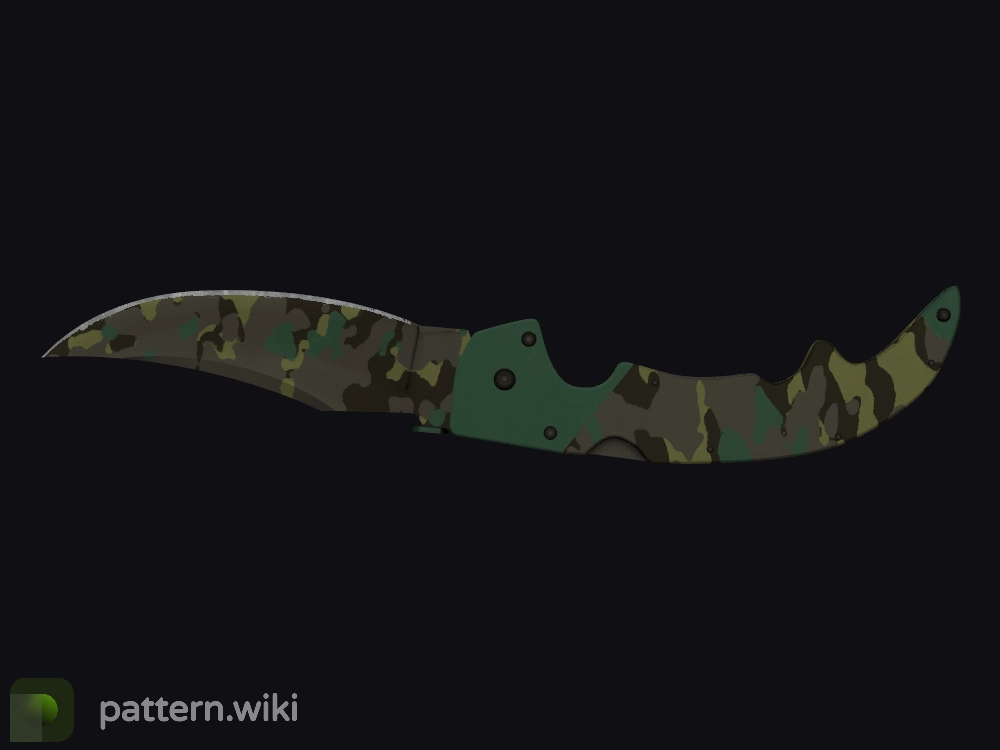 Falchion Knife Boreal Forest seed 492