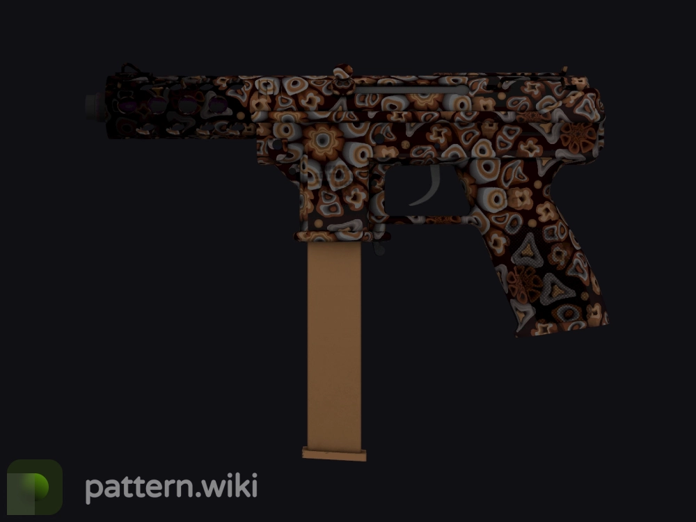 Tec-9 Orange Murano seed 151