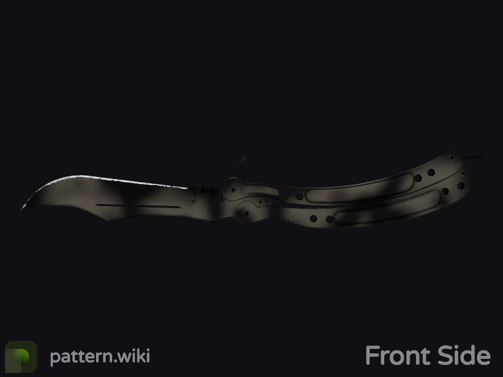 Butterfly Knife Scorched seed 555