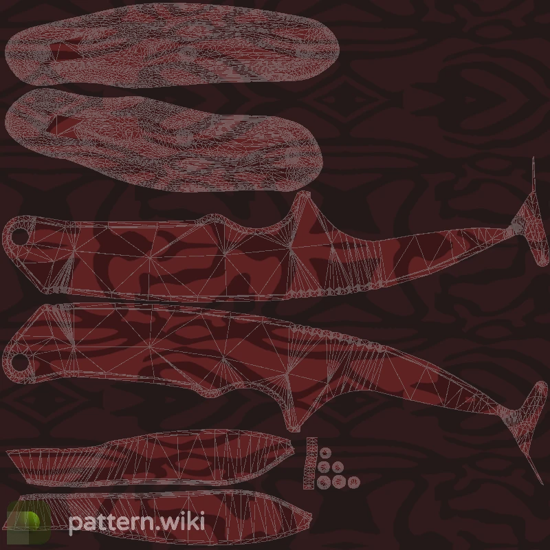 Gut Knife Slaughter seed 64 pattern template