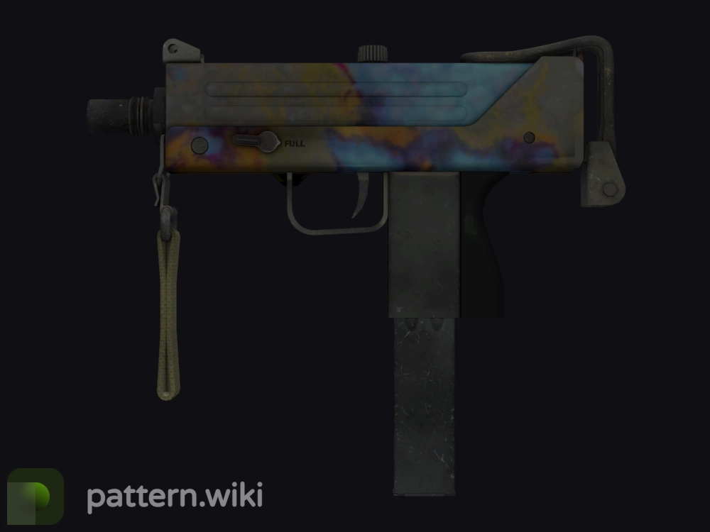 MAC-10 Case Hardened seed 837