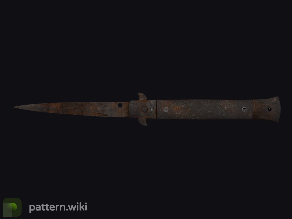 Stiletto Knife Rust Coat seed 971