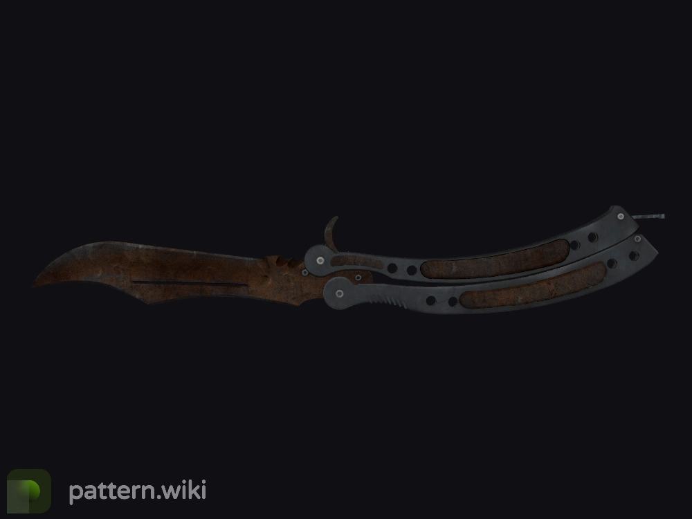 Butterfly Knife Rust Coat seed 397