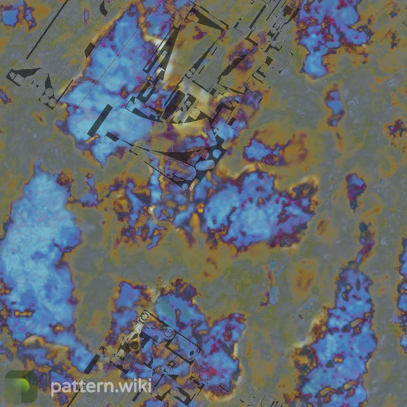 AK-47 Case Hardened seed 27 pattern template