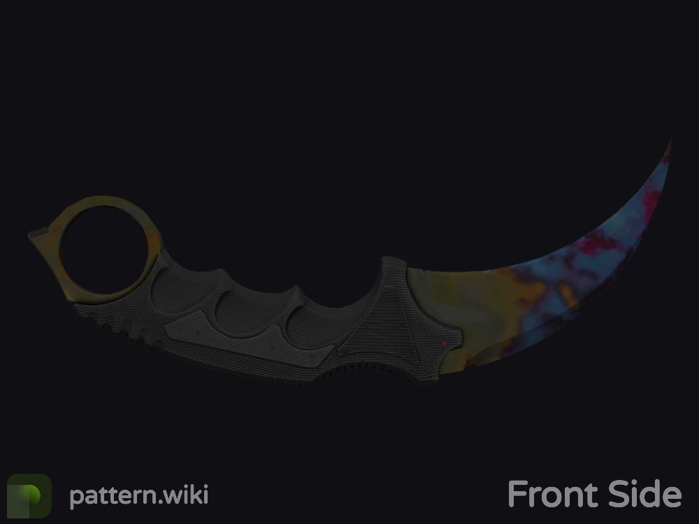 Karambit Case Hardened seed 697