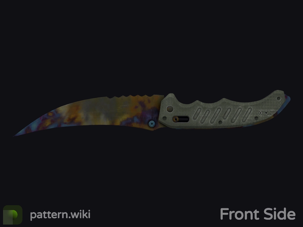 Flip Knife Case Hardened seed 975