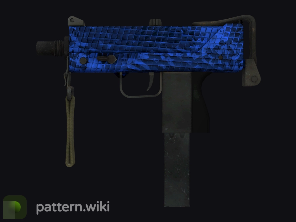 MAC-10 Lapis Gator seed 314