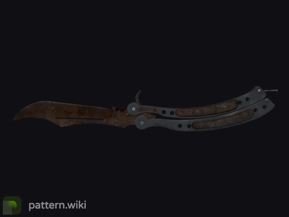 Butterfly Knife Rust Coat seed 833