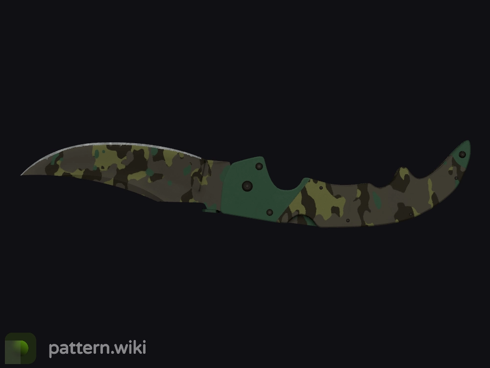 Falchion Knife Boreal Forest seed 83